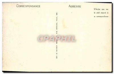 Alençon — O Castelo dos Duques de Alençon — ND — Verso