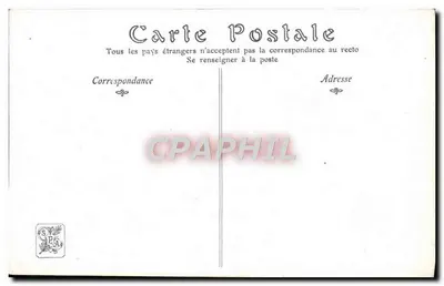 Brzegi rzeki Gartempe — Salon 1907 — autor Henry Mouren — Rewers