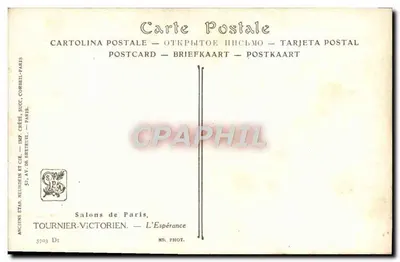 Estatua de la Muerte — Monumento funerario — Tournier-Victorien, París — Reverso