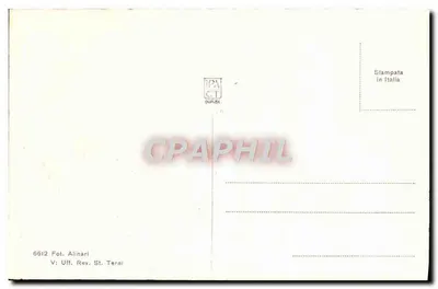 Rubens — Triumf Prawdy — reprodukcja dzieła — wydawca Alinari, seria 6612 — Rewers