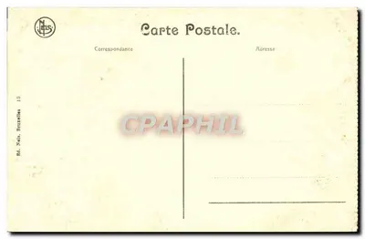 Poir L'île — vista de barco turístico no rio — editor Nels, Bruxelas — Verso