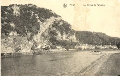 As Ruínas de Poilvache — Houx — Ed. Nels Bruxelles 18