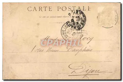 Environs de BAUMES-LES-DAMES — Les Usines de COUR — éditeur anonyme — Verso