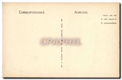Zamek w Compiègne — Sala Kolumn — ND — Rewers