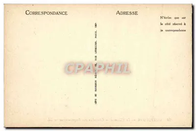 Compiègne — O Castelo — Quarto das Imperatrizas — LL — Verso