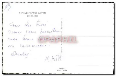 4 MALESHERBES (Loiret) — Skale — Édition d'Art Matériel, Étampes — Rewers
