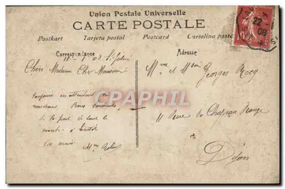 Melhores Desejos de Ano Novo — J. d'Valoux — n° 293 — Verso