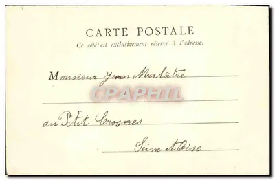 A Santa Capela — Paris — B.F. Paris n°77 — Verso