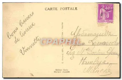 Lisieux (Calvados) — Bazylika św. Teresy Dziecka Jezus — Wydawca Gaby, nr 177 — Rewers