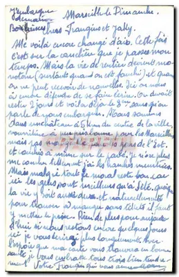 Marseille - Plac Castellane i Fontanna Cantini — wydawca nieznany, nr 26 — Rewers