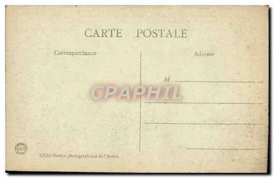 Chilly (Somme) — Blockhaus tedesco distrutto dall'artiglieria — G. Lelong, 28 Rue St-Martin, Amiens — Verso