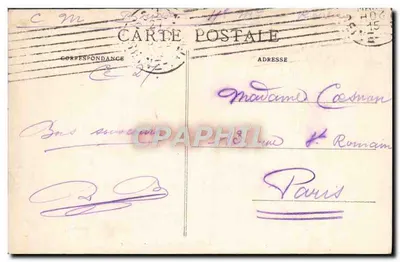 Rouen — Palácio de Justiça — Fachada — C.V. 274 — Verso