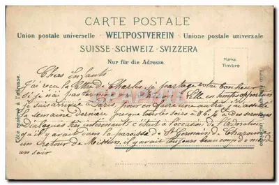 Das Matterhorn — widok panoramiczny — Verlag Geb. Walch, Fot. Krichberg-Zürich, nr 5835 — Rewers