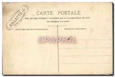 Giroflées — bouquet de fleurs colorées — Éditeur Eudes — Rewers