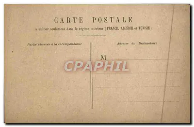 Paris - Boulevard de la Madeleine — vista com o Panteão — editor PINAR — Verso