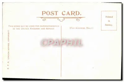 Londyn — Marbrzyński Arcus — seria E.F.A. London — Rewers
