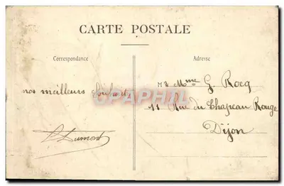 PARIS -- Le Lion de Belfort -- wydawca V. Grasme, Paryż — Rewers
