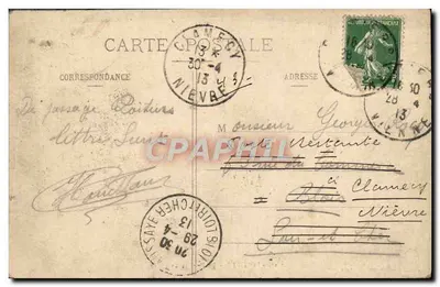Poitiers — Le Pont Joubert — J.-B. Raymend, photo, Poitiers — Verso