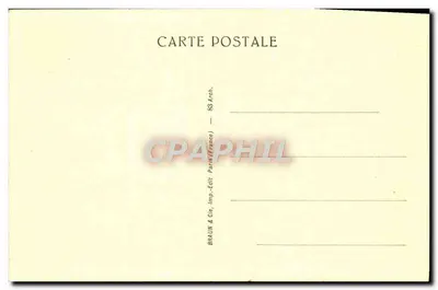 Atenas — El Partenón — Vista desde el lado noroeste — Braun & Cie, París — Reverso