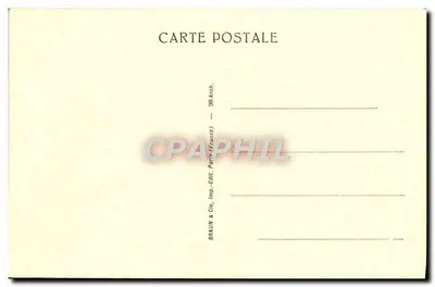 Ateny — Pandroseion — Cariatydy — Braun & Cie, Paryż — Rewers