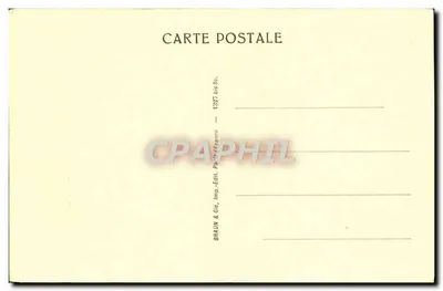 Figuryny z Tanagra — Muzeum Louwru — Braun & Cie, Paryż — Rewers