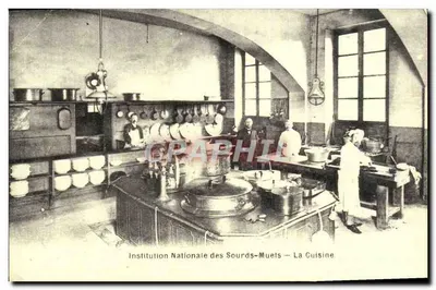 Instituição Nacional dos Surdos-Mudos — A Cozinha