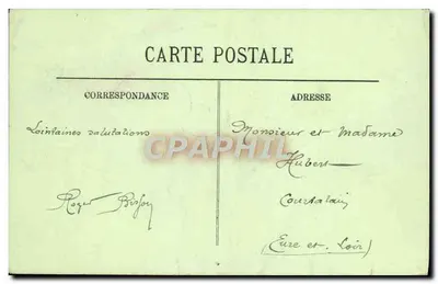 Algieria — Boulevard Front de Mer — Efekt chmur — LL. — nr 403 — Rewers