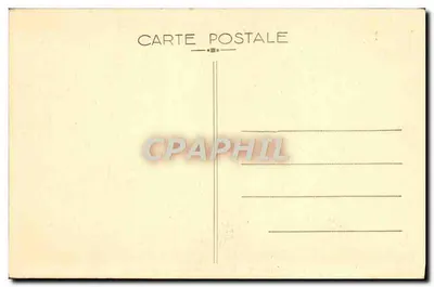 Biarritz — O Rocher de la Vierge sob tempestade — n° 117 — Verso