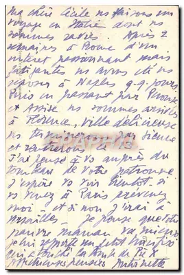 Santa Cecilia — statua świętej muzykantki — Rzym — Rewers