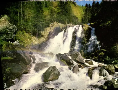 A Cachoeira de Lutqur — Cauterets (Hautes-Pyrénées) — Edições Peyramale - Dourdes