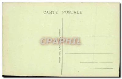 Versalles — Facha de la Catedral (lado Parque) - Terraza (lado Jardín) — Edición Costé, Versalles — Reverso
