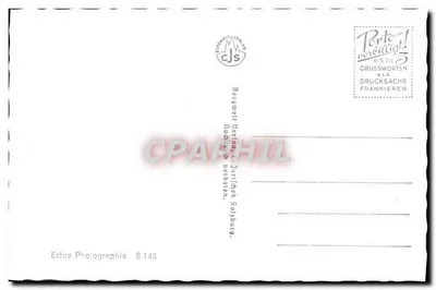 Bischofstadt Salzburg — widok panoramiczny z zamekiem i kościołami — Bergwelt Verlag, S 145 — Rewers
