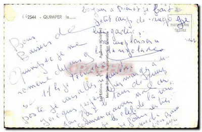 Quimper — Bretania — Les Editions Auderne — Rewers