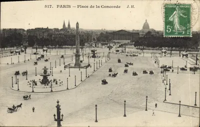 PARIS — Praça da Concorde — J. H. n° 517