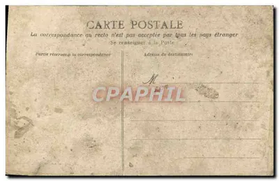 Ilha de Yeu (Vendée) — O Rocher de Perreneire. Efeito de onda — V 241 — Verso
