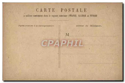 PARIS - Palais du Trocadéro — widok architektoniczny — wydawca nieznany — Rewers