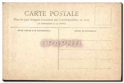 O Leão de Belfort — Paris — Coleção Petit Journal — número de série não visível — Verso