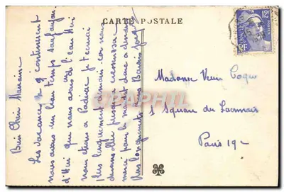 Gouffre de Padirac (Lot) — Lac des Grands Gours — n°16 — Rewers