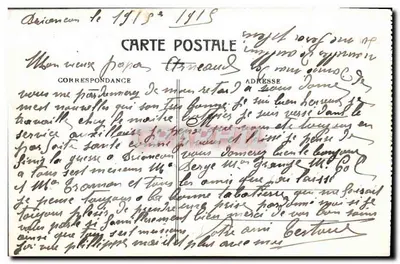 Alpy — Łańcuch Pelvoux — Wyd. Pap. Chautard, Briançon — Rewers