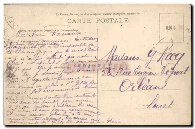 Les Sables-d'Olonne — Quai de la Chaume zatopiony przez fale — Wydawnictwo Nowych Galerii — Rewers