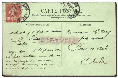 Orléans — Vue générale vers le Pont de Vierzon — LL. — n°7 — Verso