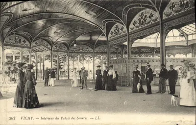Vichy — Interior do Palácio das Fontes — LL. n° 202