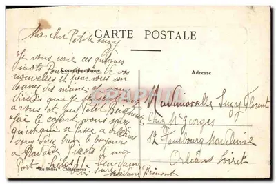 Châteauroux (Indre) — Plac Gambetta — n°202 — Rewers