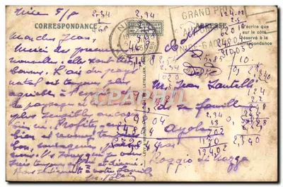 Saint-Jean-Cap-Ferrat — O Porto e a Ponta Saint-Hospice — LL. — Verso