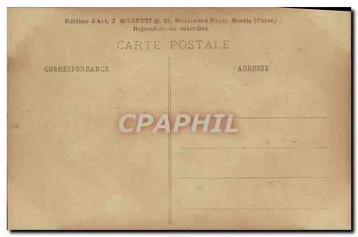 Generale Bonaparte — Museo Fesch — Ajaccio — J. Moretti — Verso