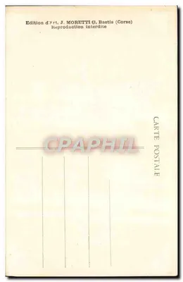 Os Adeus de Fontainebleau — Museu Fesch — Ajaccio (Córsega) — J. Moretti 5073 — Verso