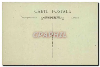 Arras (P.de-C.) após a guerra — Porta Baudimont — Edit. Fauchois, Béthune — Verso