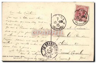 Verona - Koloseum — widok panoramiczny z Koloseum — wyd. Zampieri Francesco, n°5263 — Rewers