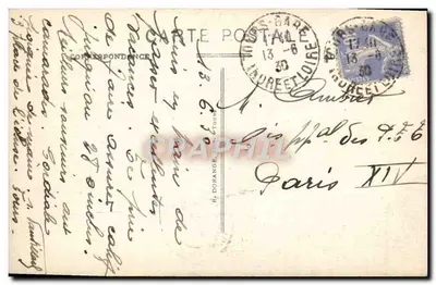 Tours (Loire-et-Loire) - Das Rathaus - R.D. — Rückseite