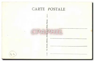 Guérande - Porta São Miguel — editor G. Arraud, Nantes, n°14 — Verso